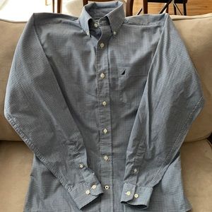 Nautica blue button down